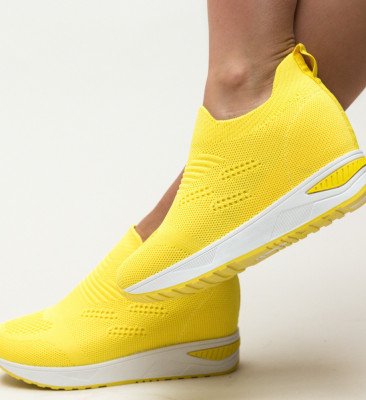 Αθλητικά παπούτσια Ematri Κίτρινα