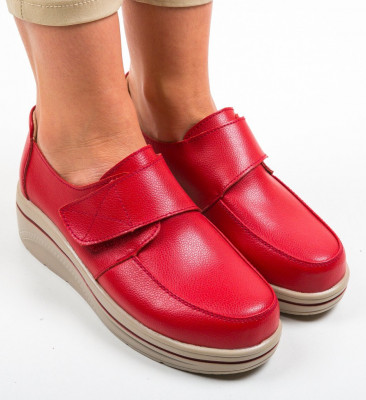 Καθημερινά παπούτσια Hausberg Κόκκινα