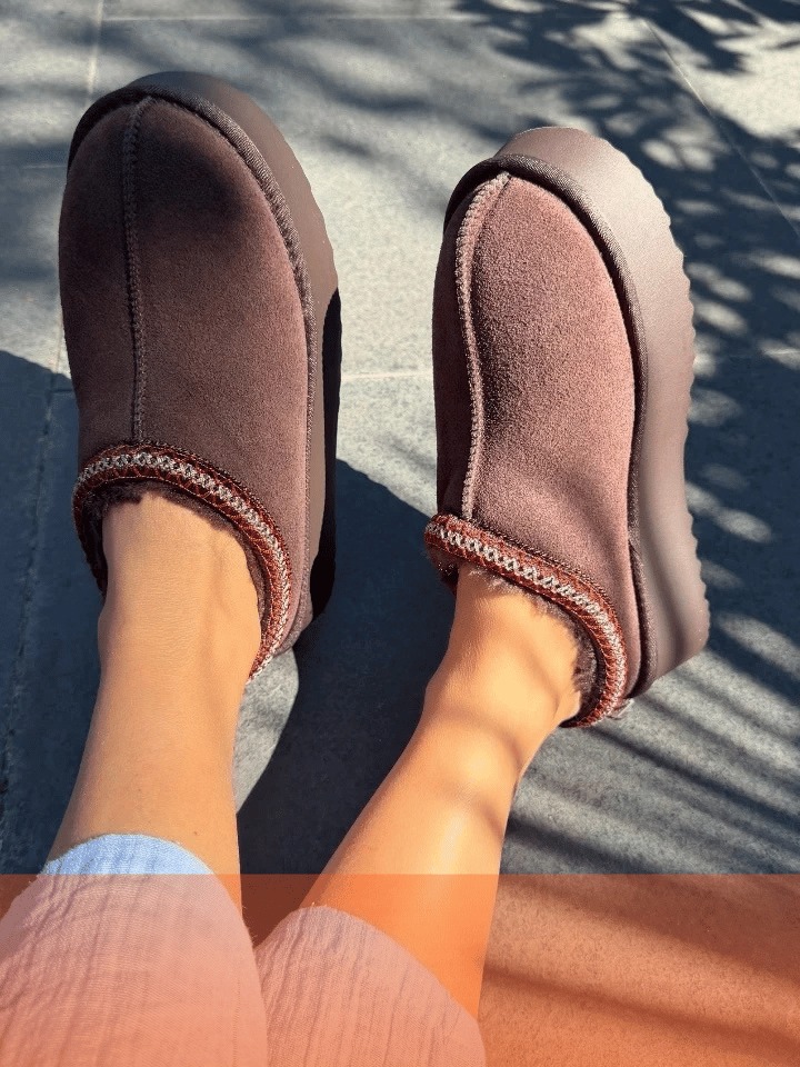 Pantofole in vera pelle
