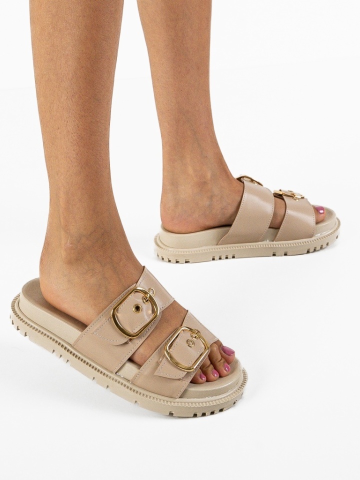 Pantofole Beige Panpro - Img 1