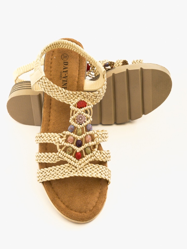 Sandali Beige Faris - Img 5