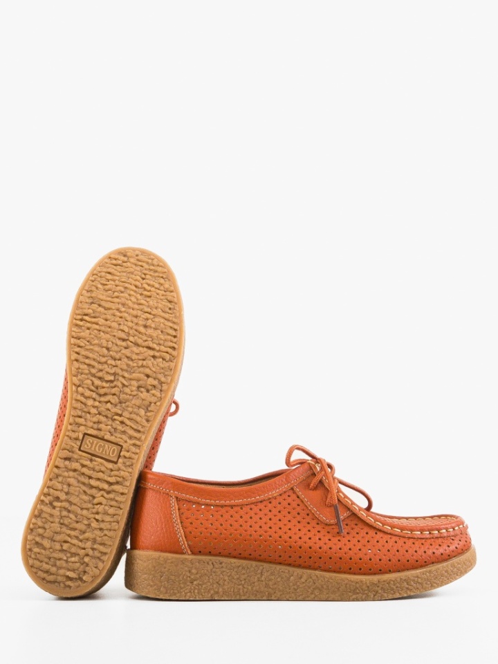 Scarpe casual Arancioni Yorker - Img 5