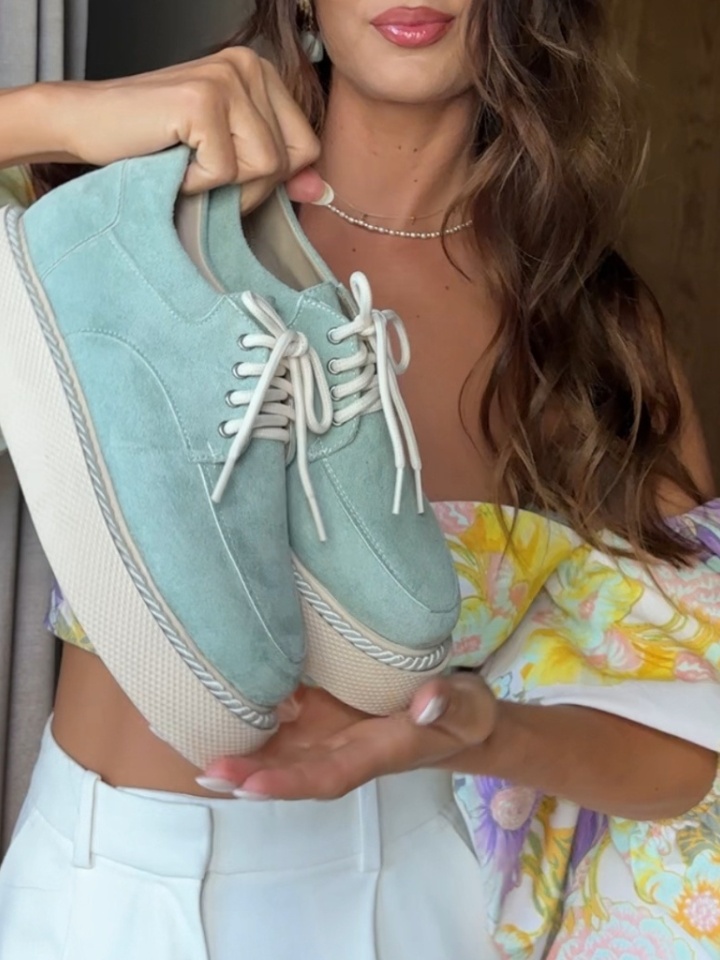 Scarpe casual Azzurre Fagen - Img 1