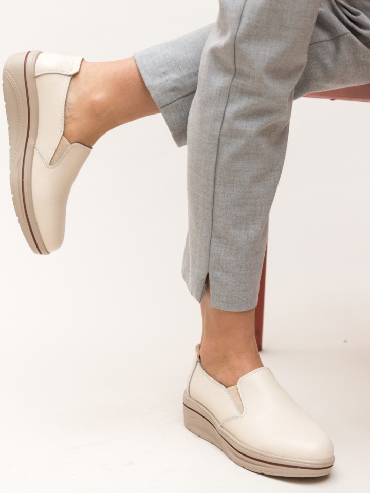 Scarpe casual Beige Alpino - Img 2