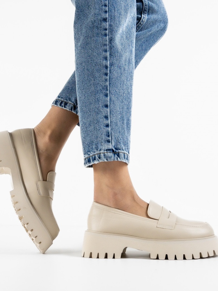 Scarpe casual Beige Antonio - Img 4