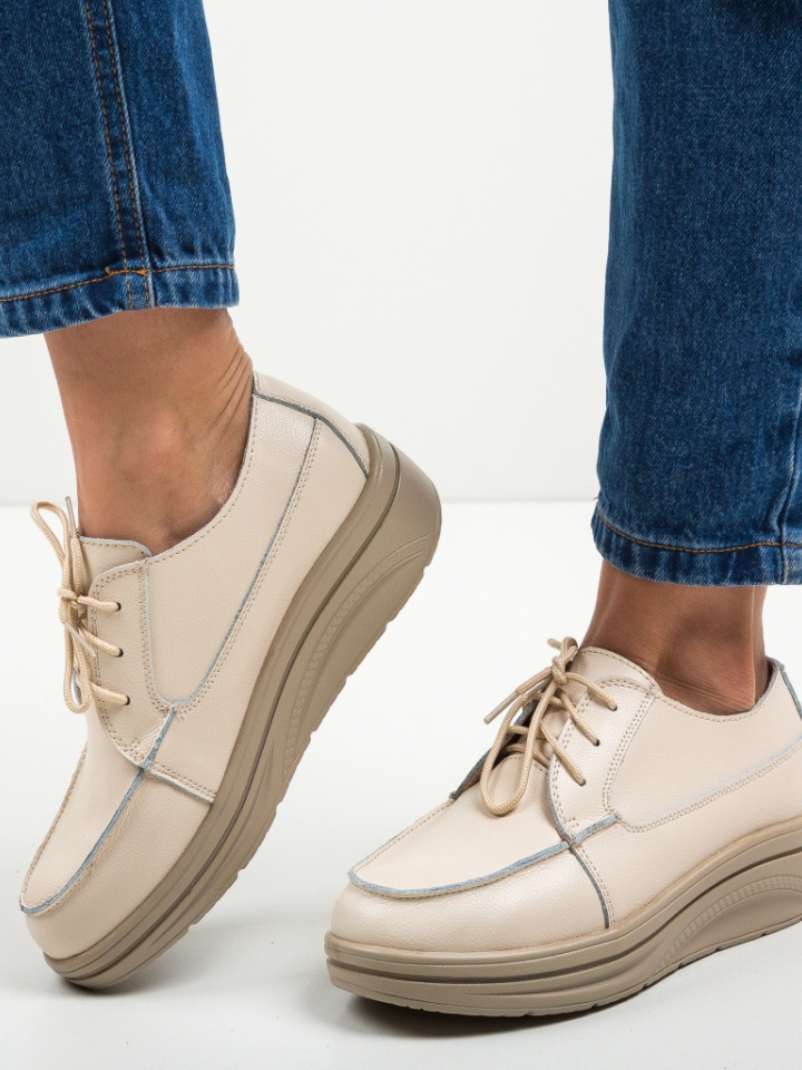 Scarpe casual Beige Atanom - Img 4