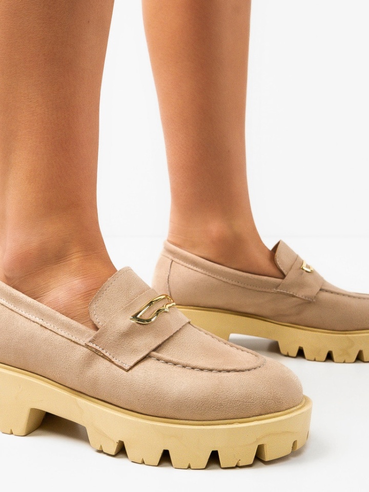 Scarpe casual Beige Beikrols - Img 2