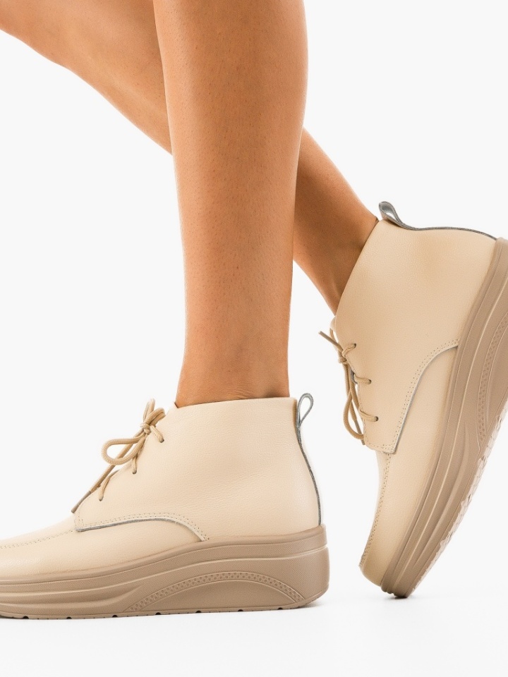 Scarpe casual Beige Bergamon - Img 4