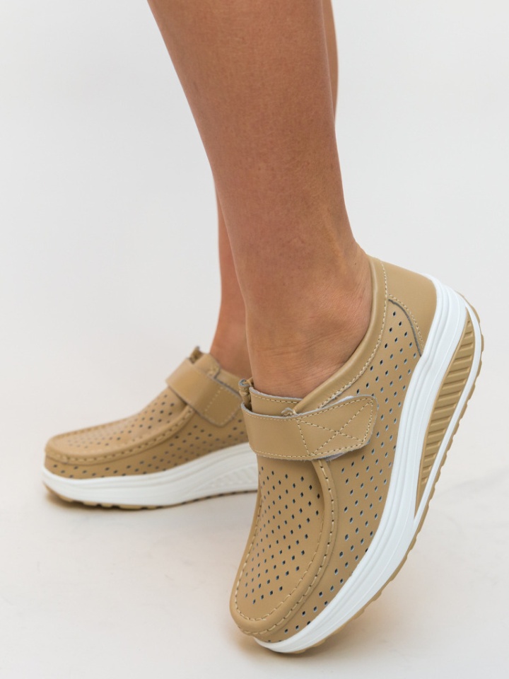 Scarpe casual Beige Bozta - Img 2