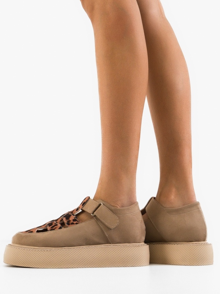 Scarpe casual Beige Gryndy - Img 2