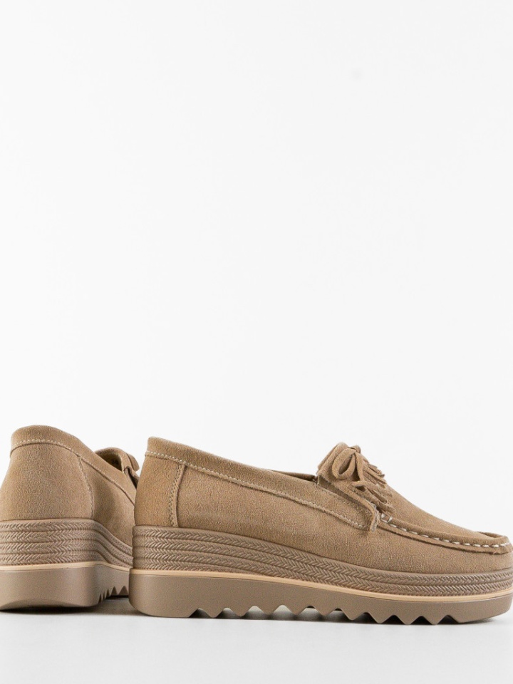 Scarpe casual Beige Hipok - Img 4