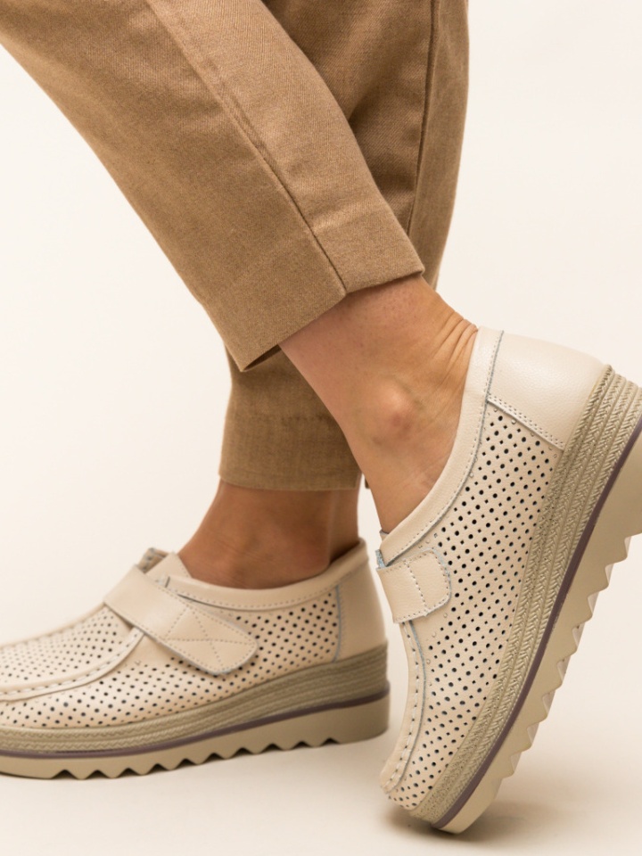 Scarpe casual Beige Histria - Img 10