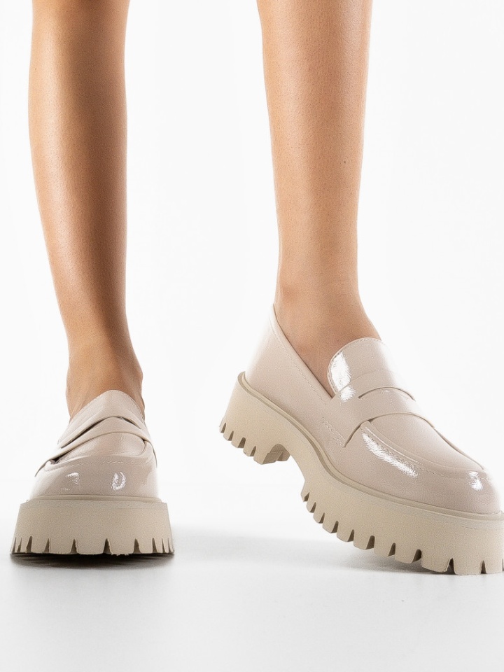 Scarpe casual Beige Kyra - Img 3