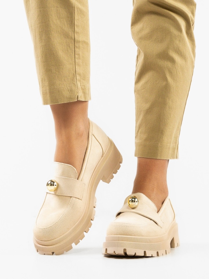 Scarpe casual Beige Nieve - Img 5