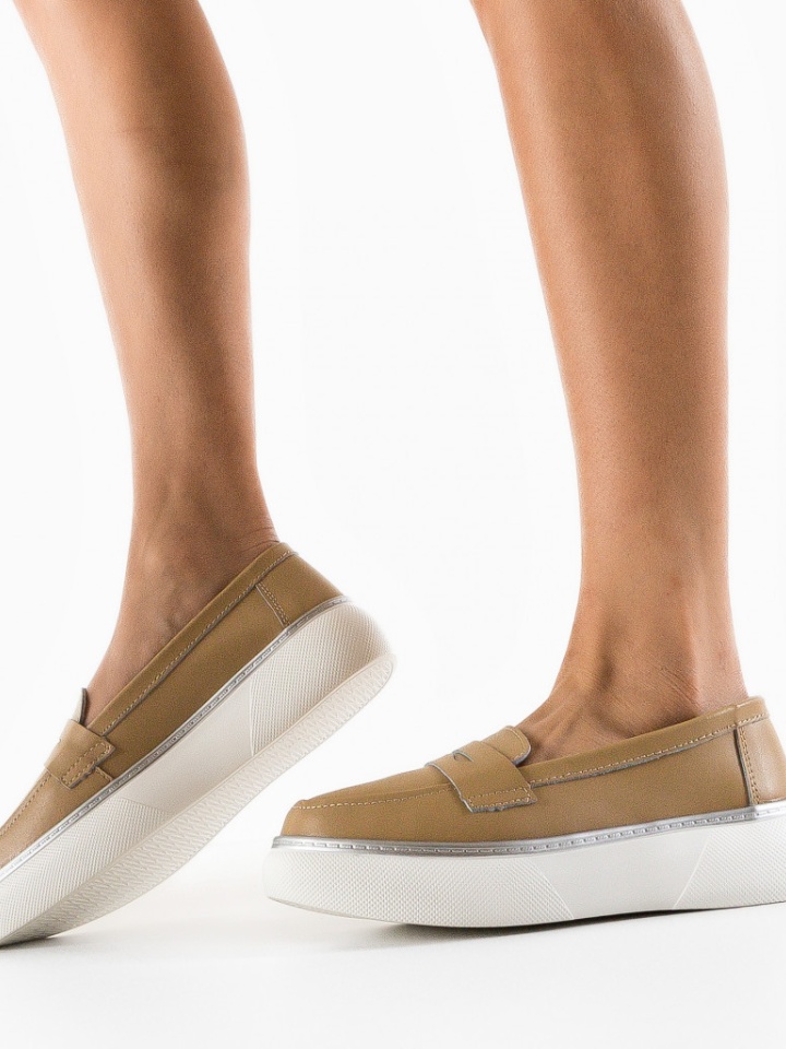 Scarpe casual Beige Prossy - Img 3