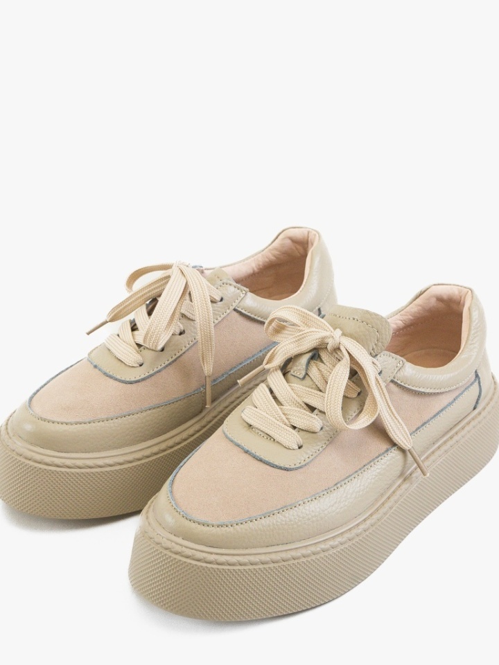 Scarpe casual Beige Retegan - Img 4