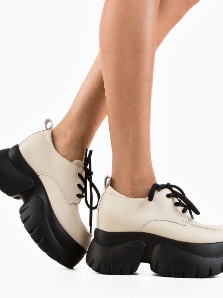 Scarpe casual Beige Sajna - Img 1