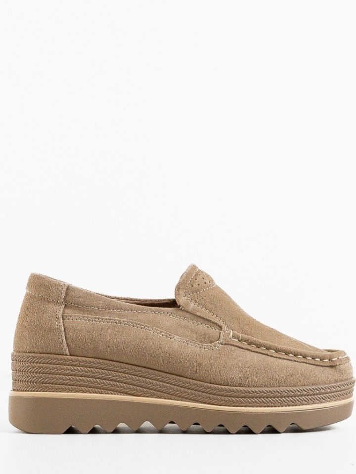 Scarpe casual Beige Smirno 2 - Img 4
