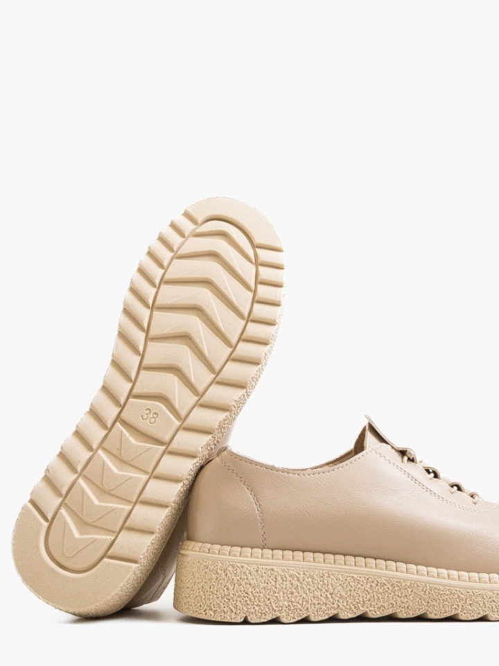 Scarpe casual Beige Tyka - Img 6