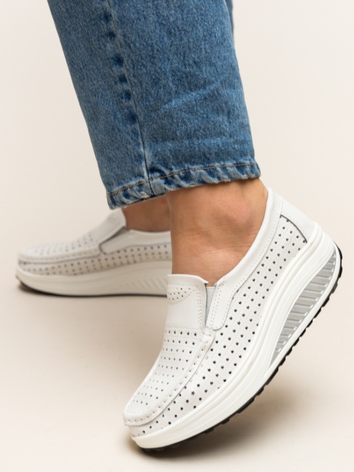 Scarpe casual Bianche Bicaz - Img 1