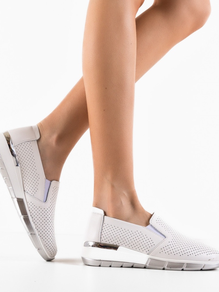 Scarpe casual Bianche Pufine - Img 1