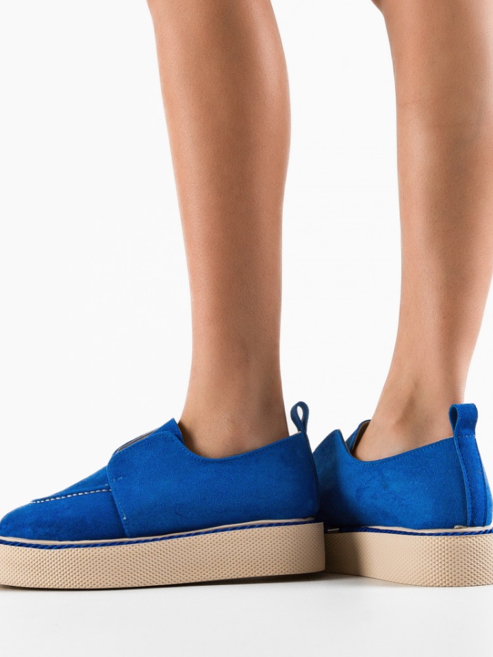 Scarpe casual Blu Hayter - Img 3