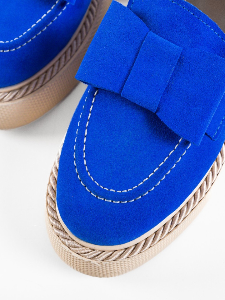 Scarpe casual Blu Kivu - Img 8