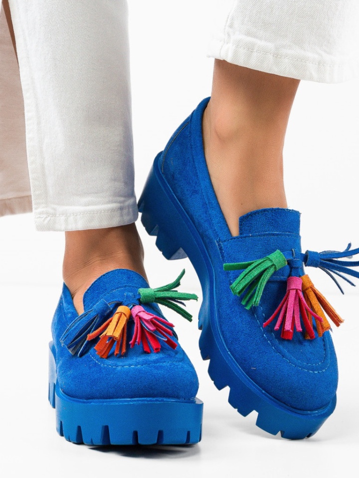 Scarpe casual Blu Kuciure - Img 4