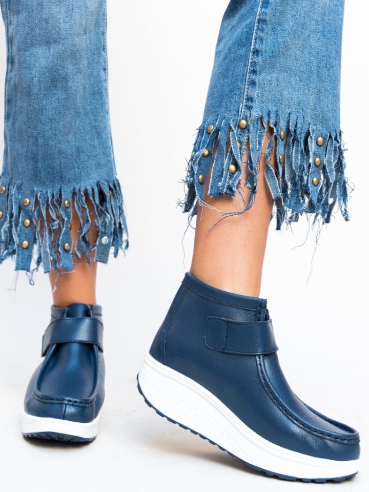 Scarpe casual Blu navy Ersan - Img 4
