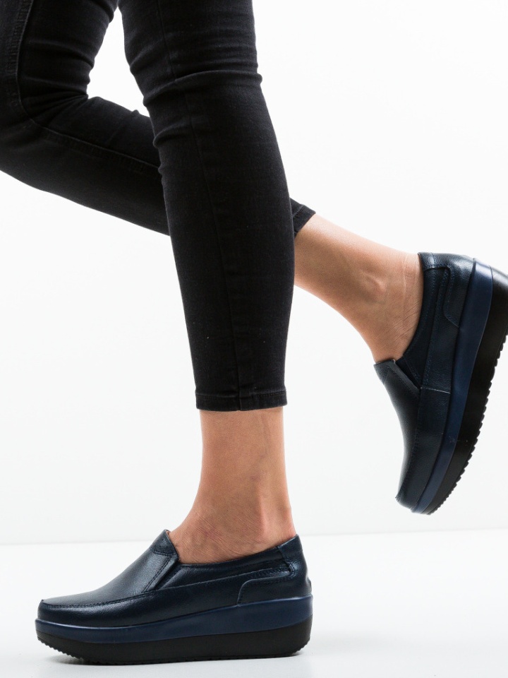 Scarpe casual Blu navy Freeman - Img 3