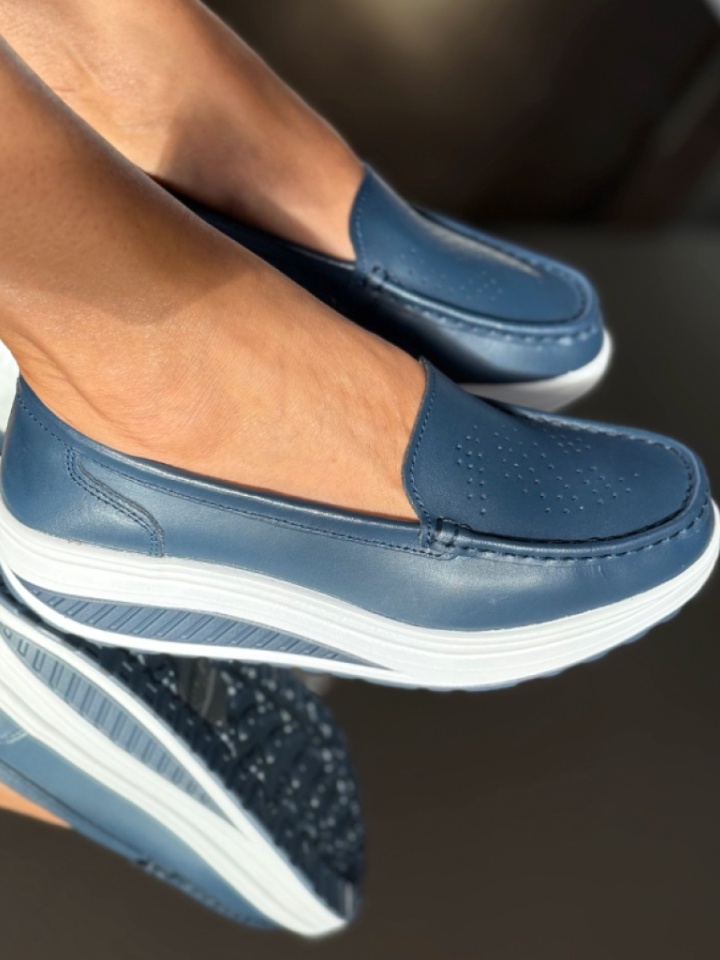 Scarpe casual Blu navy Musta - Img 1