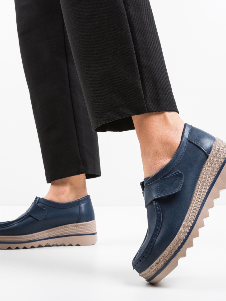 Scarpe casual Blu navy Straif - Img 3