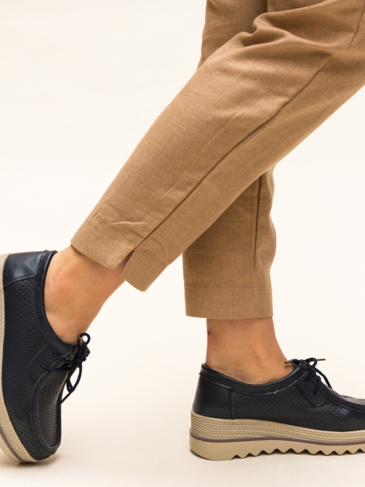 Scarpe casual Blu navy Torino - Img 3