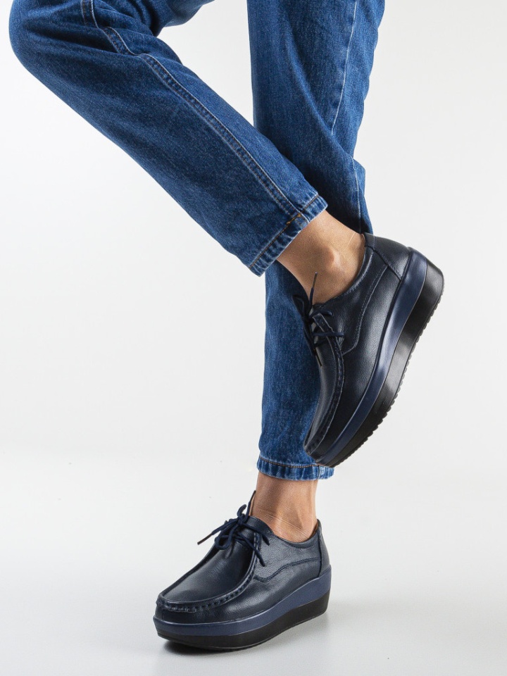 Scarpe casual Blu navy Vlasta - Img 10