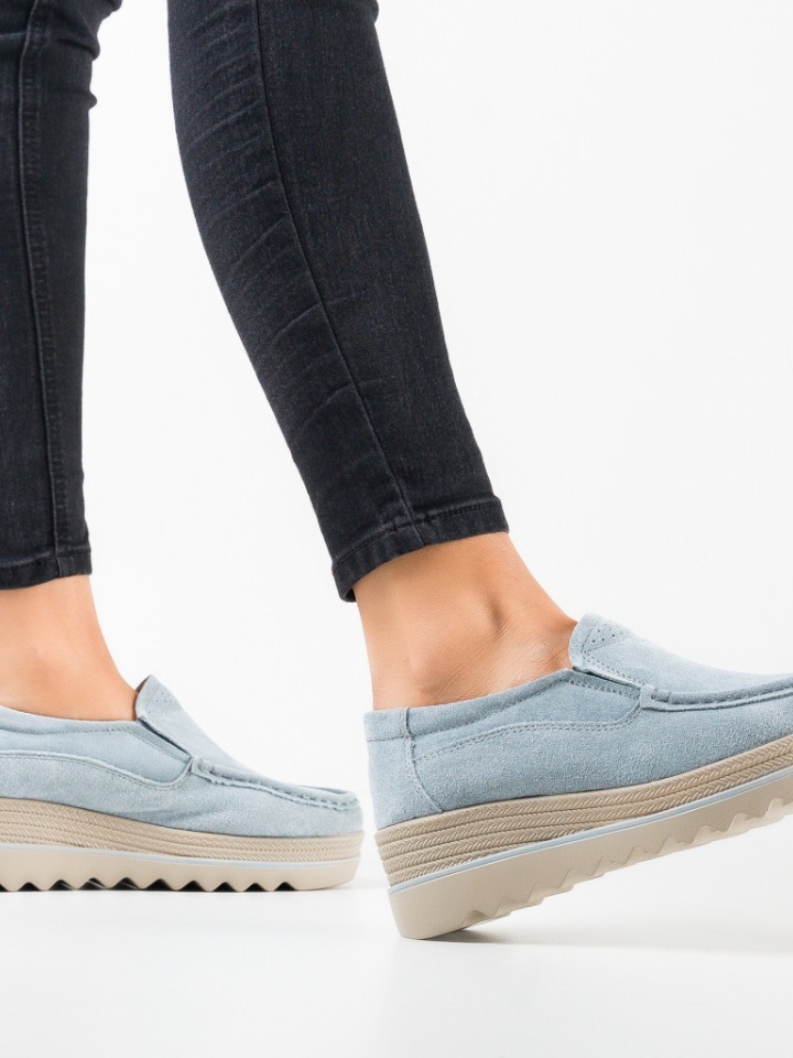 Scarpe casual Blu Smirno - Img 4