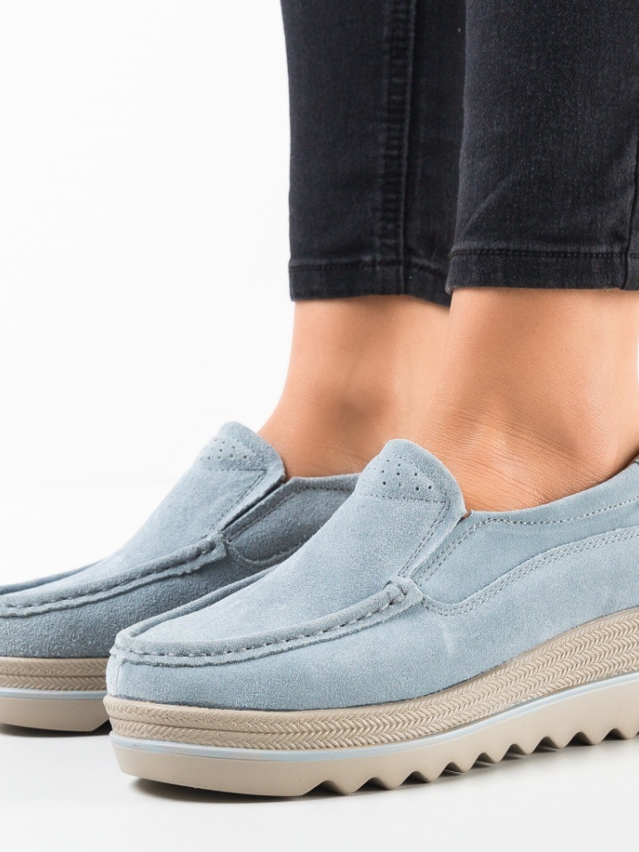 Scarpe casual Blu Smirno - Img 10