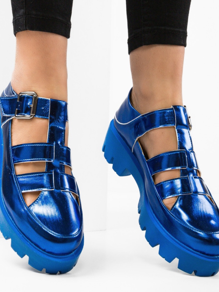 Scarpe casual Blu Teoritzi - Img 10