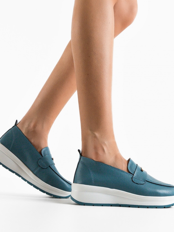 Scarpe casual Blu Vefra - Img 3