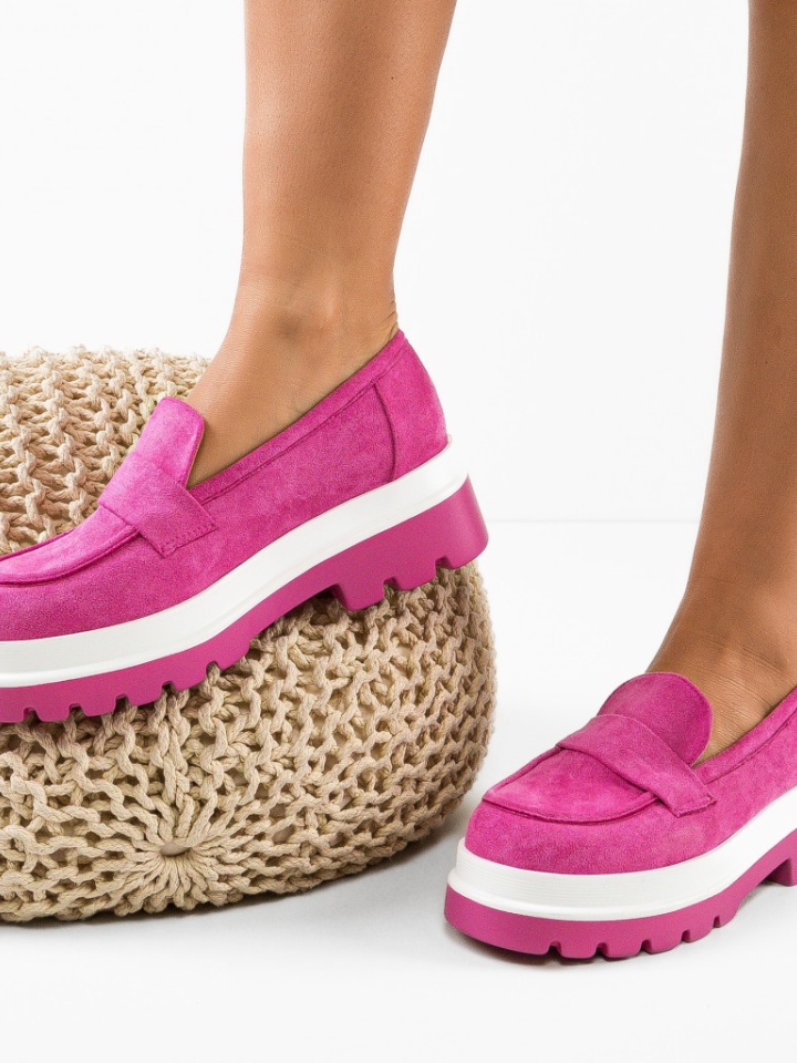 Scarpe casual Fuchsia Hilaria - Img 4