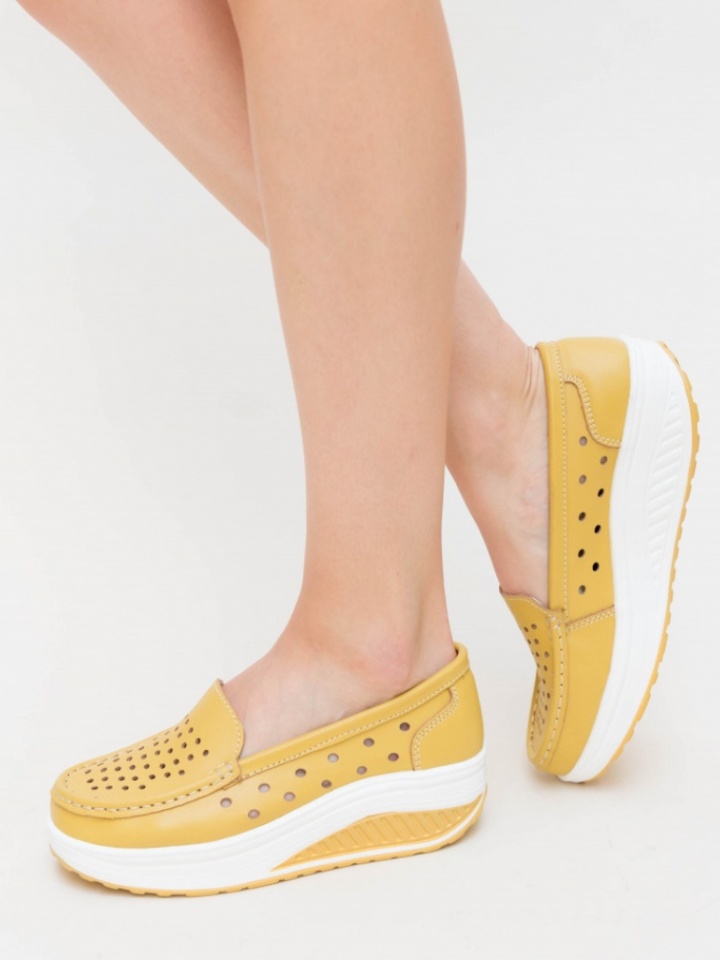 Scarpe casual Gialle Buga - Img 3