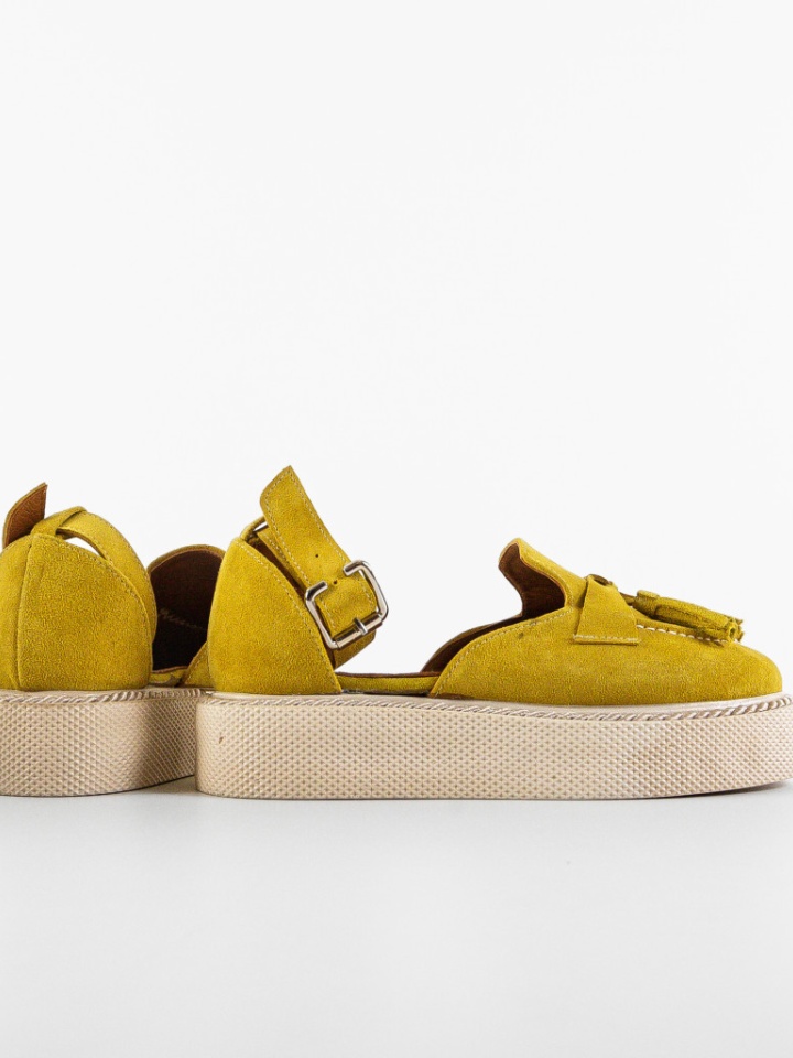 Scarpe casual Gialle Cestus - Img 5