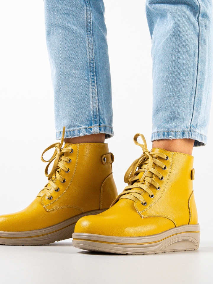 Scarpe casual Gialle Lakiob - Img 3