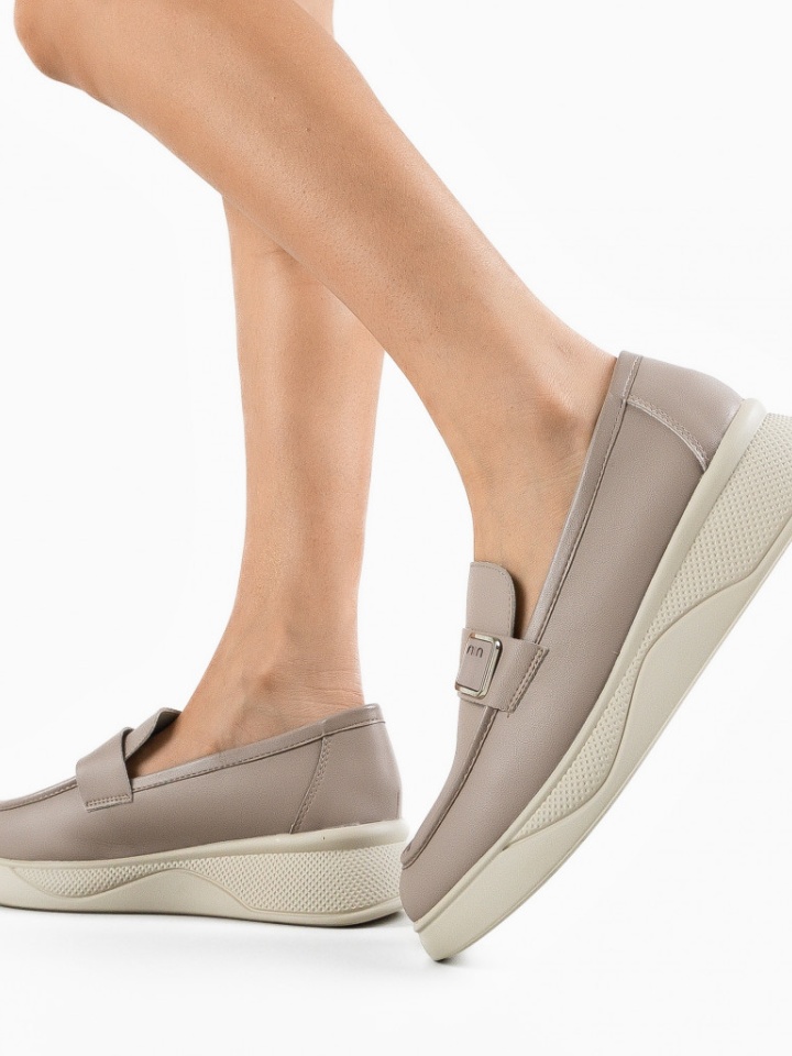 Scarpe casual Khaki Catlyn - Img 4