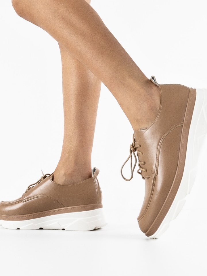 Scarpe casual Khaki Frelly - Img 4