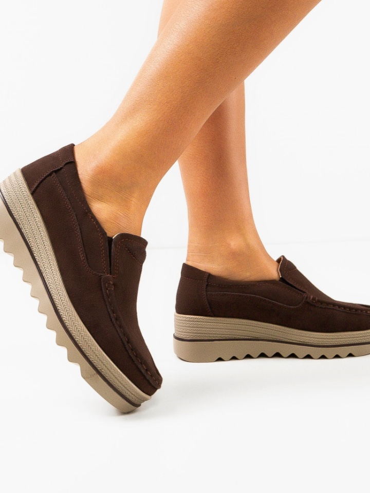 Scarpe casual Marroni Smirno - Img 2
