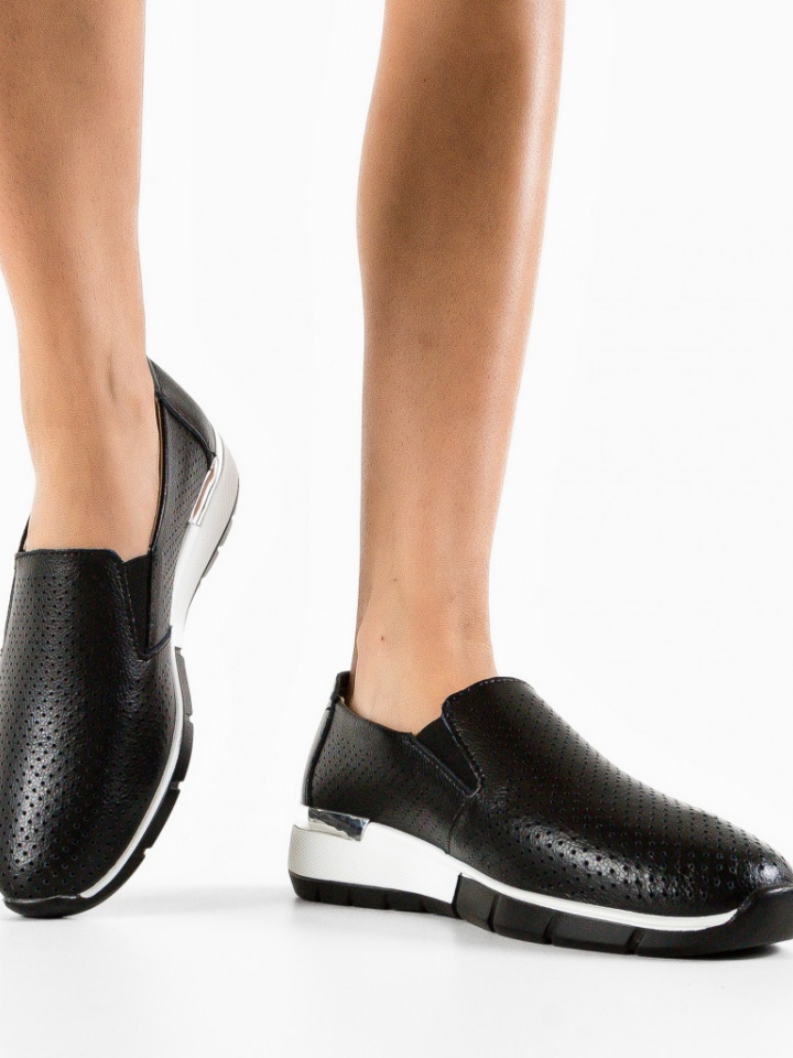 Scarpe casual Nere Pufine - Img 1