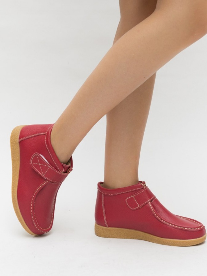 Scarpe casual Rosse Debir - Img 4