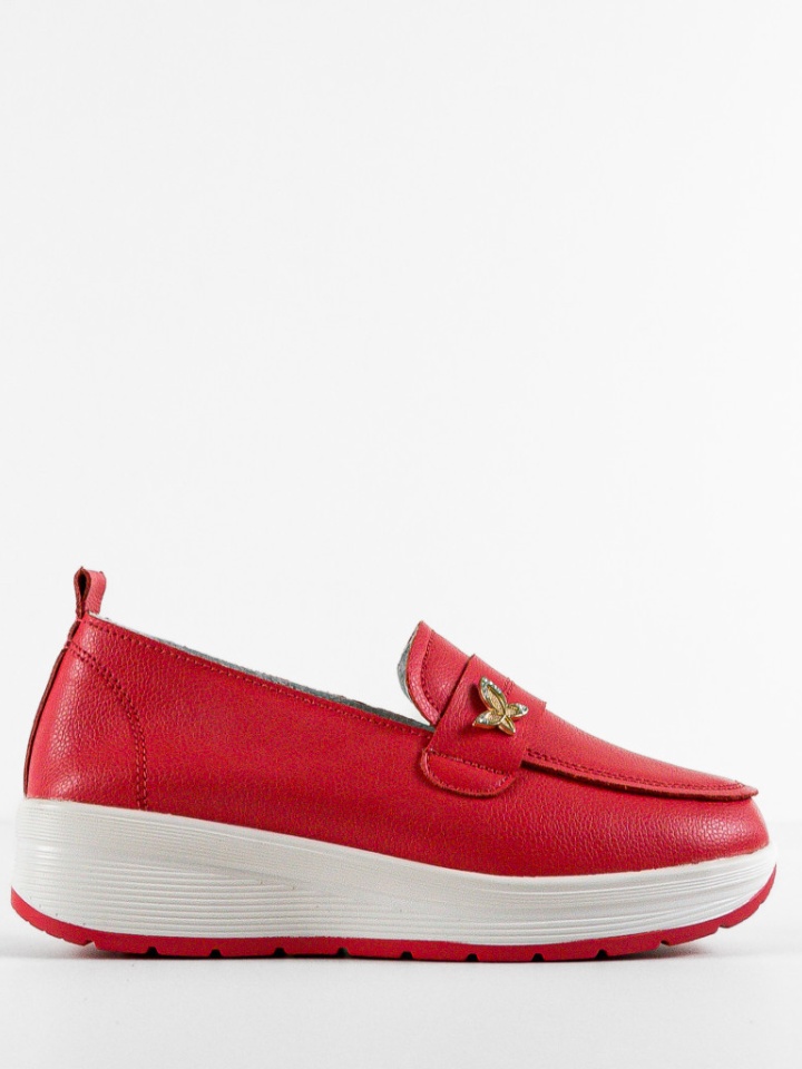 Scarpe casual Rosse Elvina - Img 6