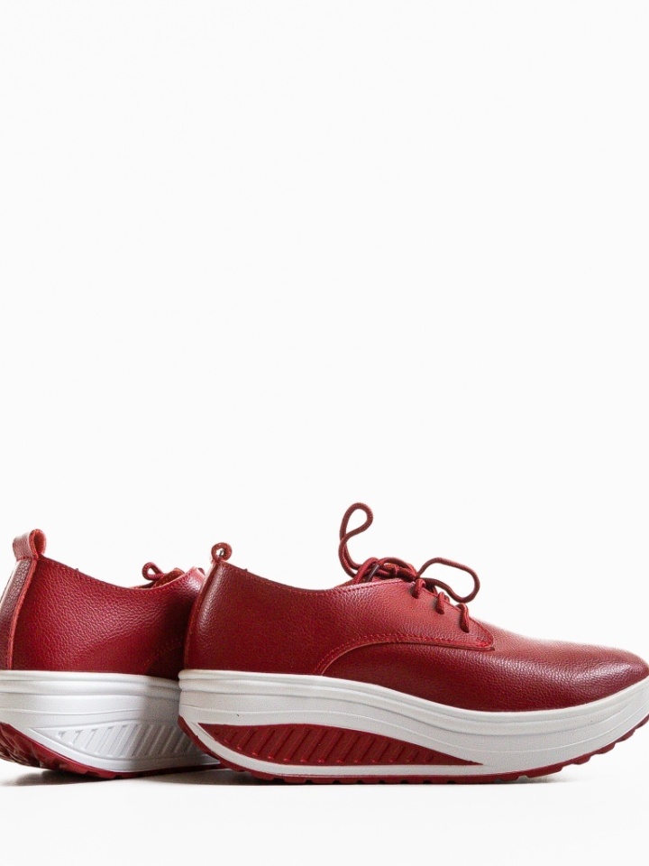 Scarpe casual Rosse Kleak - Img 4