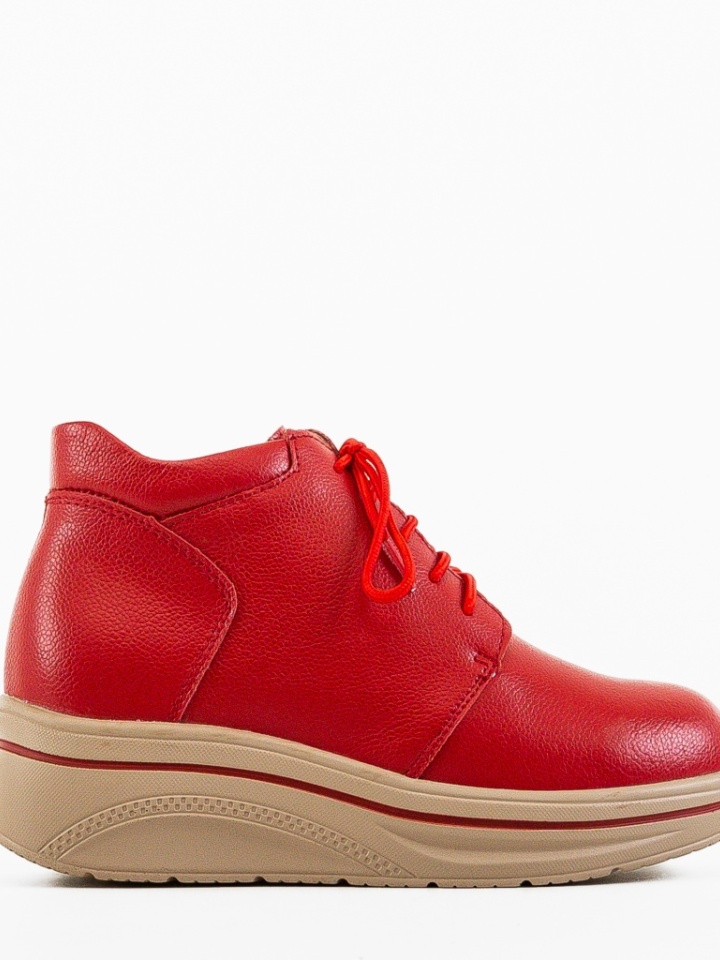 Scarpe casual Rosse Palerma - Img 4